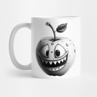 Cartoon jaws apple Mug